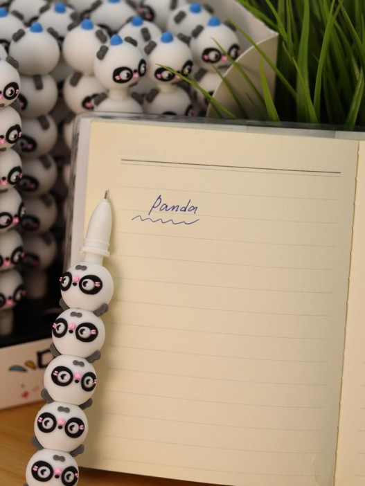 Ручка гелевая  &quot;Summer panda&quot;, blue 