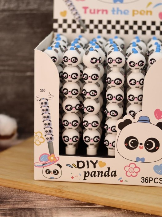 Ручка гелевая  &quot;Summer panda&quot;, blue 