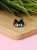Кольцо акриловое GIRLY &quot;Black cat&quot;, black (d=1,7 см) 