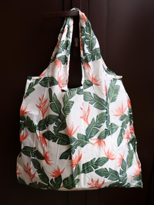 Сумка шоппер «Leaves», white 