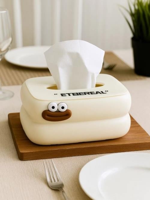 Салфетница «Meme face», white (9,5*19*14 см) 