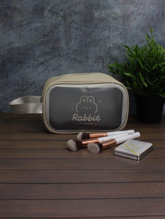 Косметичка &quot;Rabbit&quot;, gray (14х20х9,5 см) 