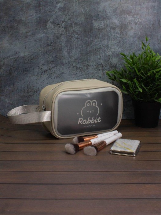 Косметичка &quot;Rabbit&quot;, gray (14х20х9,5 см) 