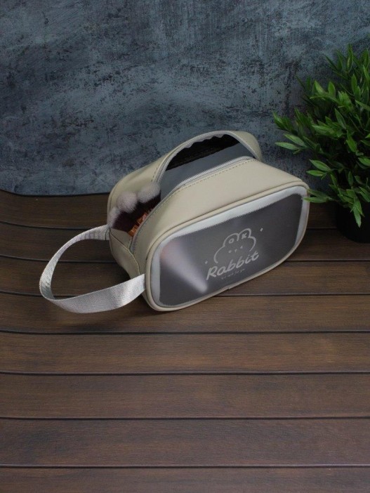 Косметичка &quot;Rabbit&quot;, gray (14х20х9,5 см) 