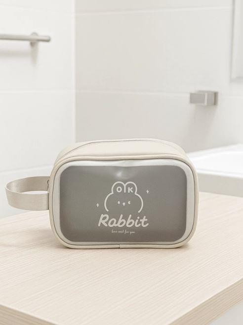 Косметичка &quot;Rabbit&quot;, gray (14х20х9,5 см) 