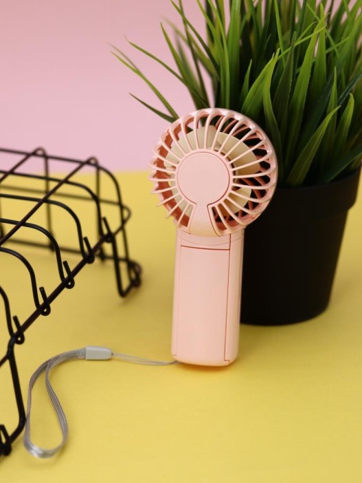 Портативный ручной вентилятор iLikeGift «Sweet wind», pink 