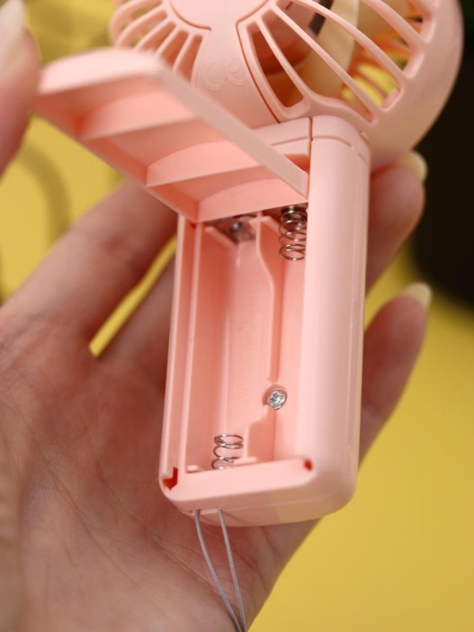 Портативный ручной вентилятор iLikeGift «Sweet wind», pink 