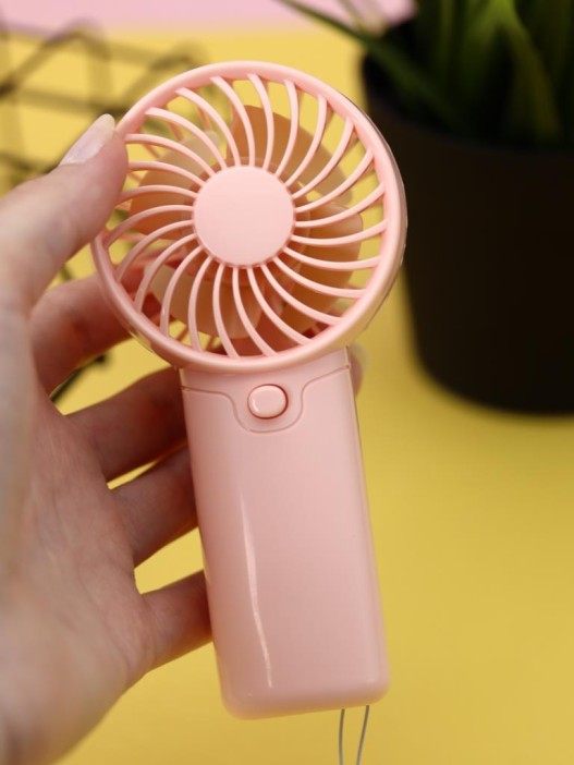 Портативный ручной вентилятор iLikeGift «Sweet wind», pink 