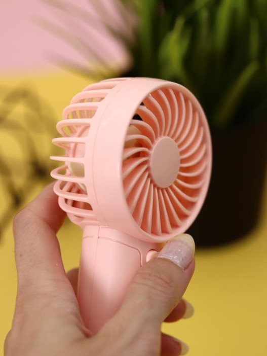 Портативный ручной вентилятор iLikeGift «Sweet wind», pink 
