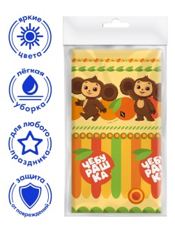 Скатерть "Чебурашка", 120*180 см