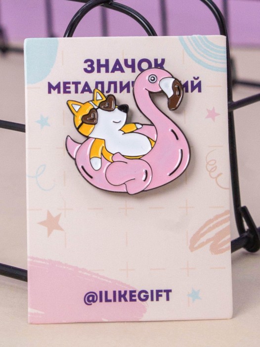 Значок металлический iLikeGift &quot;Flamchill&quot; 