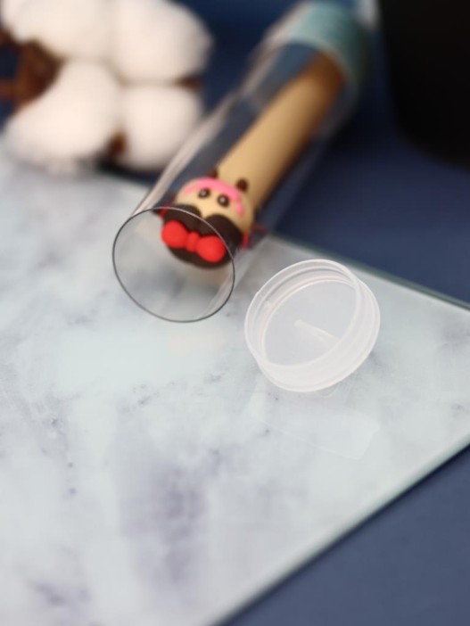 Зубная щётка для взрослых iLikeGift &quot;Funny face&quot;, brown (21 см) 