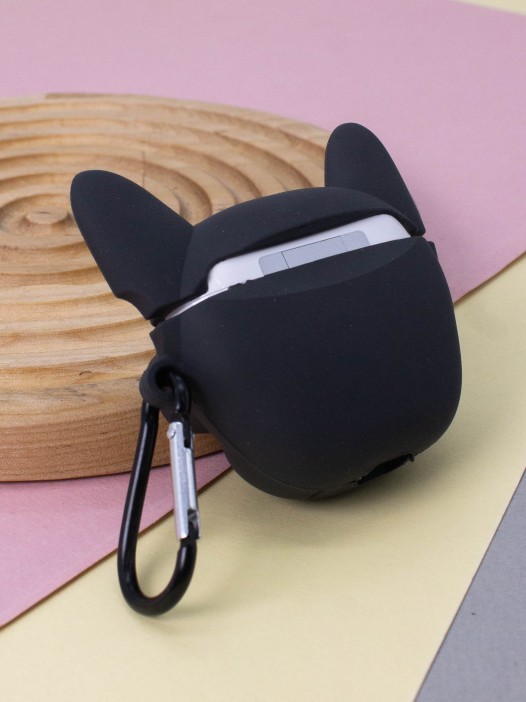 Чехол для AirPods Pro "Cool dog", black 