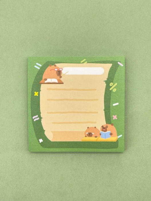 Блок стикер для записей &quot;Capyday&quot;, green 