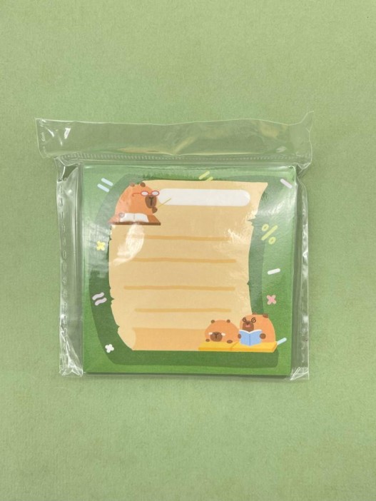 Блок стикер для записей &quot;Capyday&quot;, green 