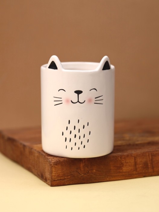 Стакан для зубных принадлежностей/канцелярских принадлежностей iLikeGift«Cute cat»,310мл 