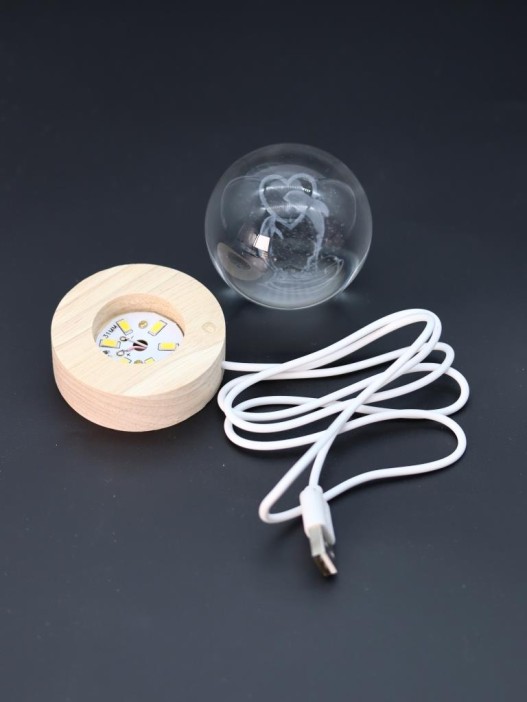 Ночник 3D iLikeGift «Dolphins» (6 см) 