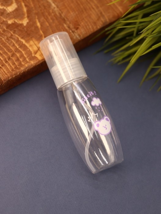 Дорожная бутылочка &quot;Bear like it&quot;, purple (85 ml) 