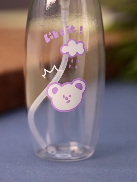Дорожная бутылочка &quot;Bear like it&quot;, purple (85 ml) 