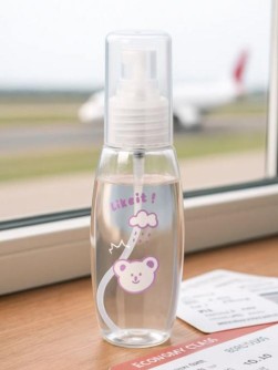 Дорожная бутылочка "Bear like it", purple (85 ml)