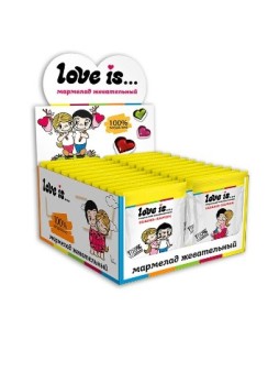 Мармелад жевательный “Love is” ЖуйМиксик "Вишня-лимон" 20 шт