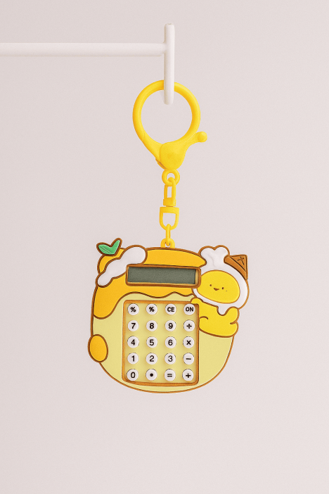 Брелок-калькулятор &quot;Gummy baby &quot;, yellow 