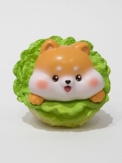 Копилка на магнитах iLikeGift "Капустная собачка", 16,3*15,2*14,1 см