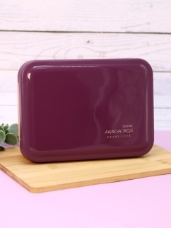 Ланчбокс &quot;ENJOY LIFE&quot;, pink (ложка+вилка), 1250 мл
