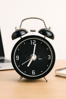 Часы-будильник &quot;Cosmos&quot;, black