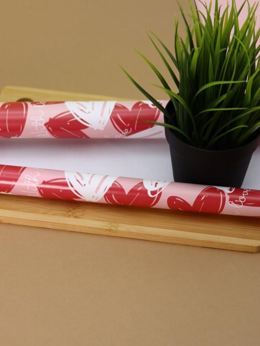 Упаковочная бумага «HeartHug» 1 рулон, 50*70 см 