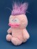 Мягкая игрушка (3+) "Яркий монстр", розовая, 25 см