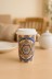 Стакан керамический «Ornament», brown (400 ml) 