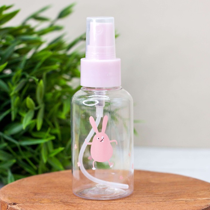 Дорожная бутылочка &quot;Big bunny&quot;, pink (75 ml) 