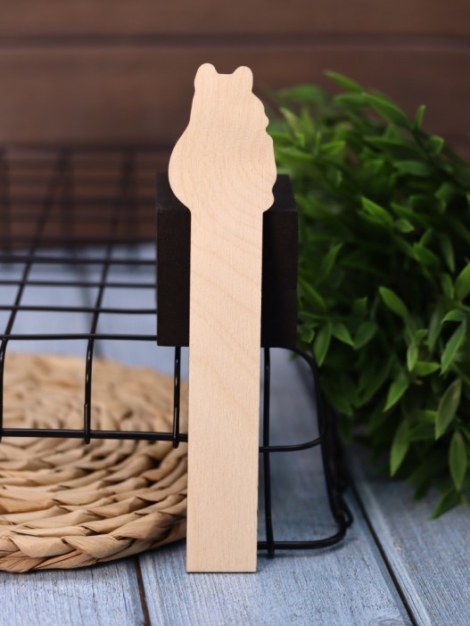 Линейка ECO из дерева Аниме «Love corgi girl» 