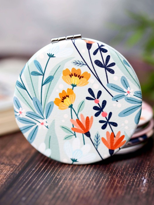 Зеркало "Wild flowers", green 