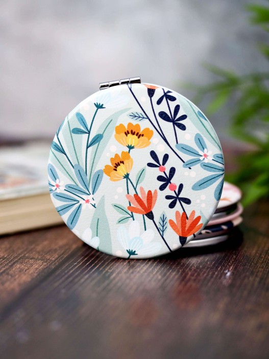 Зеркало "Wild flowers", green 