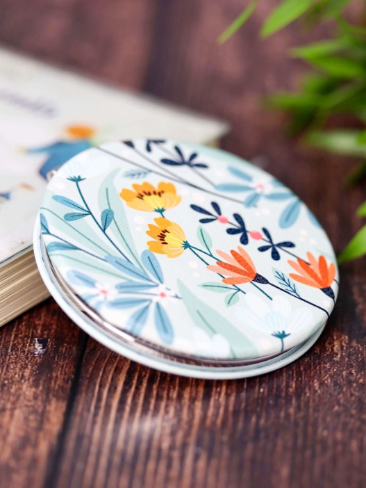 Зеркало "Wild flowers", green 