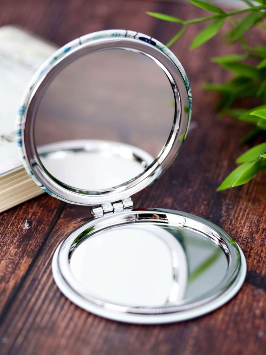 Зеркало "Wild flowers", green 