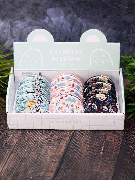 Зеркало "Wild flowers", green 