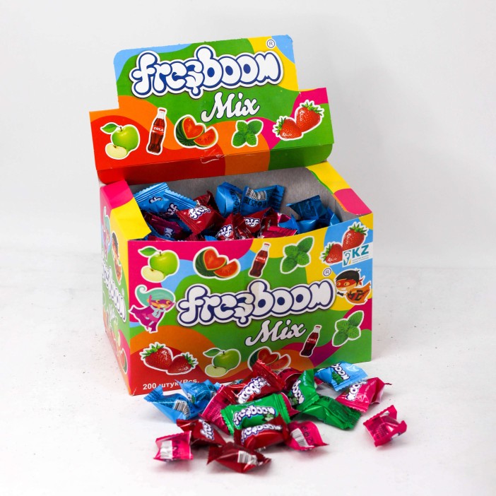 Жевательная резинка "Fresboom" Микс 200 шт 