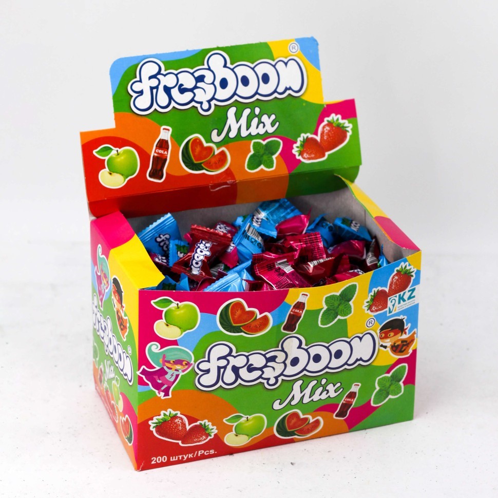 Жевательная резинка "Fresboom" Микс 200 шт