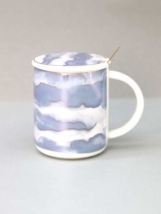 Кружка «Clouds», blue 