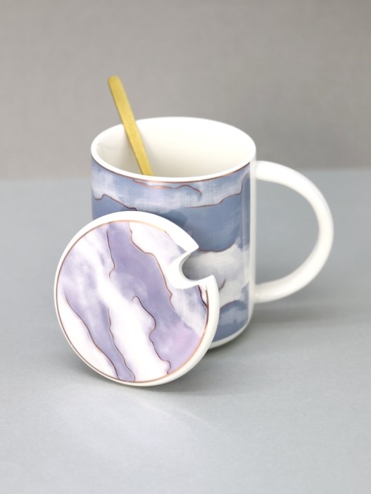 Кружка «Clouds», blue 