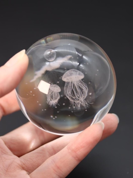 Ночник 3D iLikeGift «Jellyfish» (6 см) 