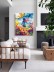 Картина по номерам 40*50 "Красочный вихрь" (24 цвета)