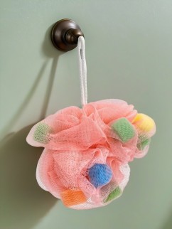 Массажная мочалка для тела "Sweet boom"