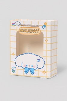 Пакет подарочный (XS) "Holiday dog", orange (14.5*19.5*10)