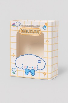 Пакет подарочный (XS) "Holiday dog", orange (14.5*19.5*10)