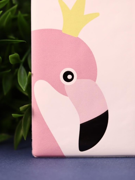 Держатель для карт "Фламинго в короне" (6,5 х 10,4 см) 