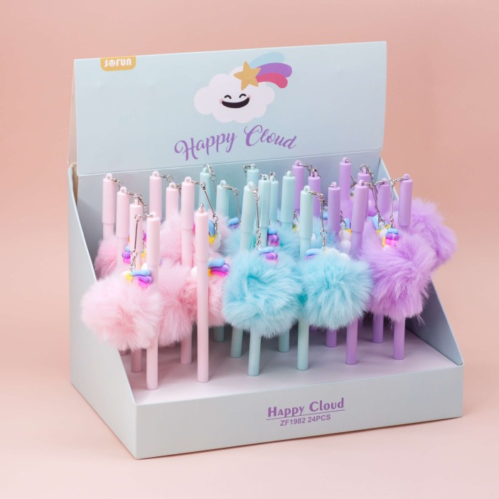 Ручка "Unicorn fluff", mix color 